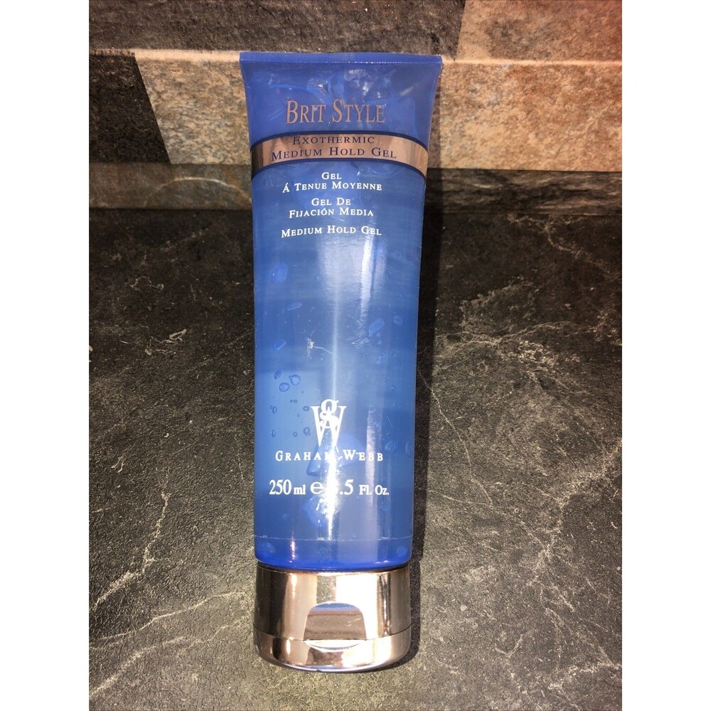 Graham Webb Brit Style Exothermic Medium Hold Gel, 8.5 oz USA Discontinued